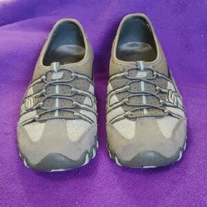 Skechers Gray and Black Athletic Shoes